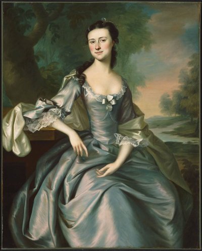 Portrait of Susan Apthorp (Mrs. Thomas Bulfinch) by Joseph Jonathan Blackburn